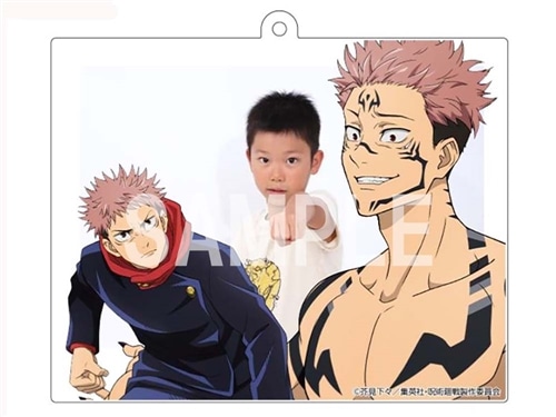 呪術廻戦」Newtype アクリルスタンドディスプレイ 虎杖 悠仁＆宿儺