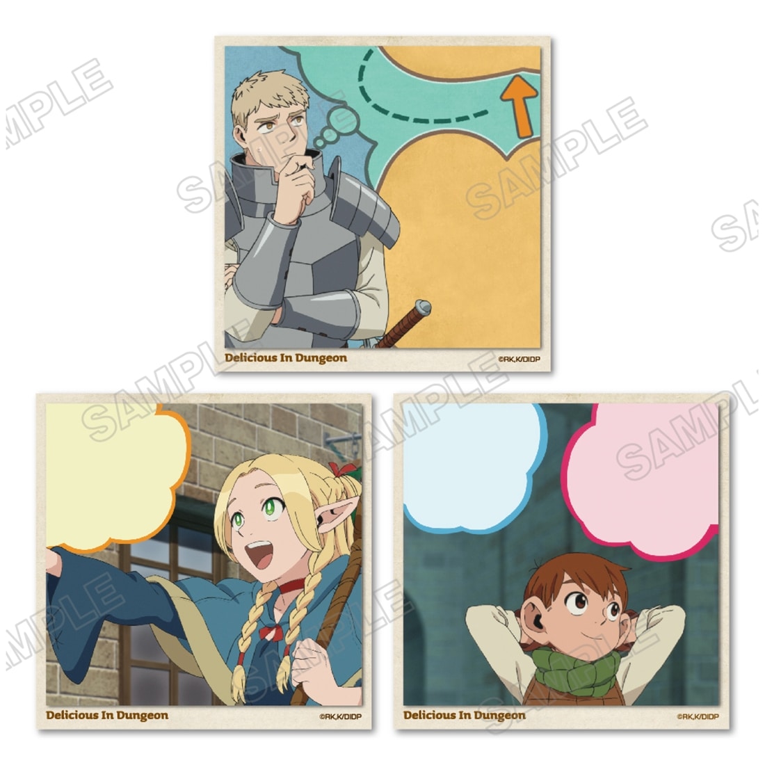 ダンジョン飯 迷宮探索展 吹き出しメモ帳: グッズ・文具 | カドスト