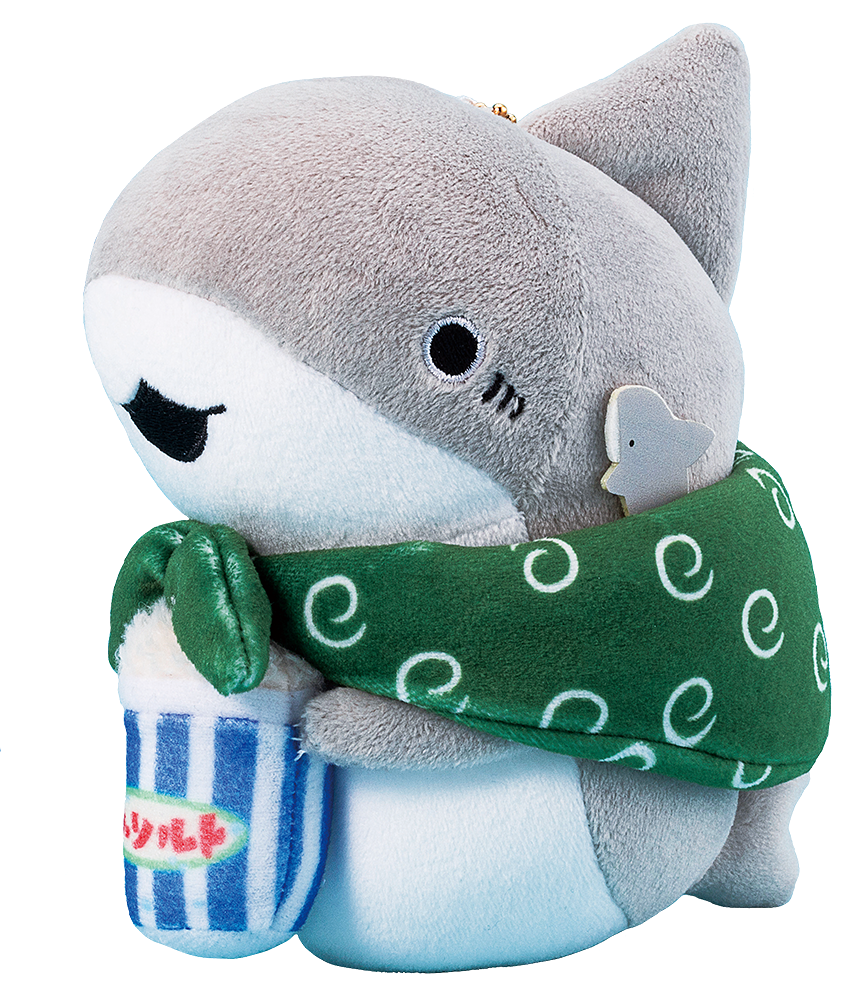 映画 おでかけ子ザメ とかいのおともだち」むにゅぐるみマスコット 子