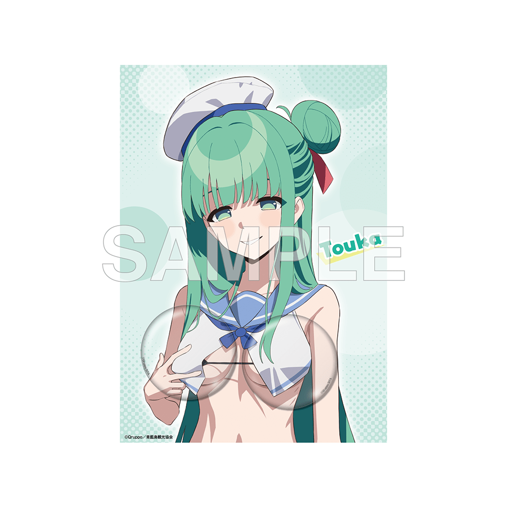 二次受注】「ぬきたし THE ANIMATION」パイバッジ マリンセーラー水着