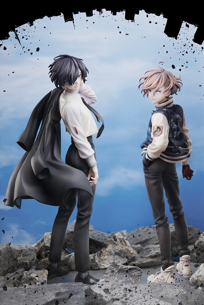 文スト カラー原画複製 双黒 文豪ストレイドッグス モノクロ複製原画C