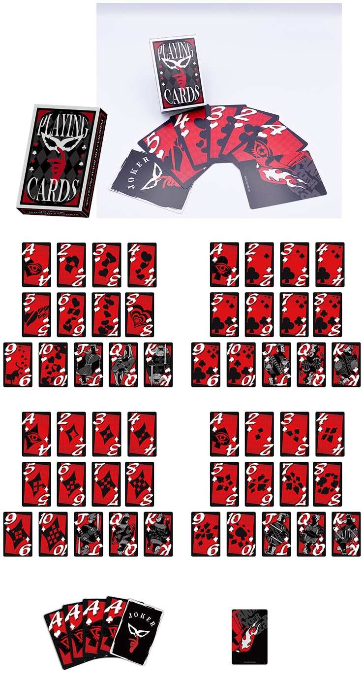 P5R オリジナルトランプ: グッズ・文具 | カドスト | KADOKAWA公式