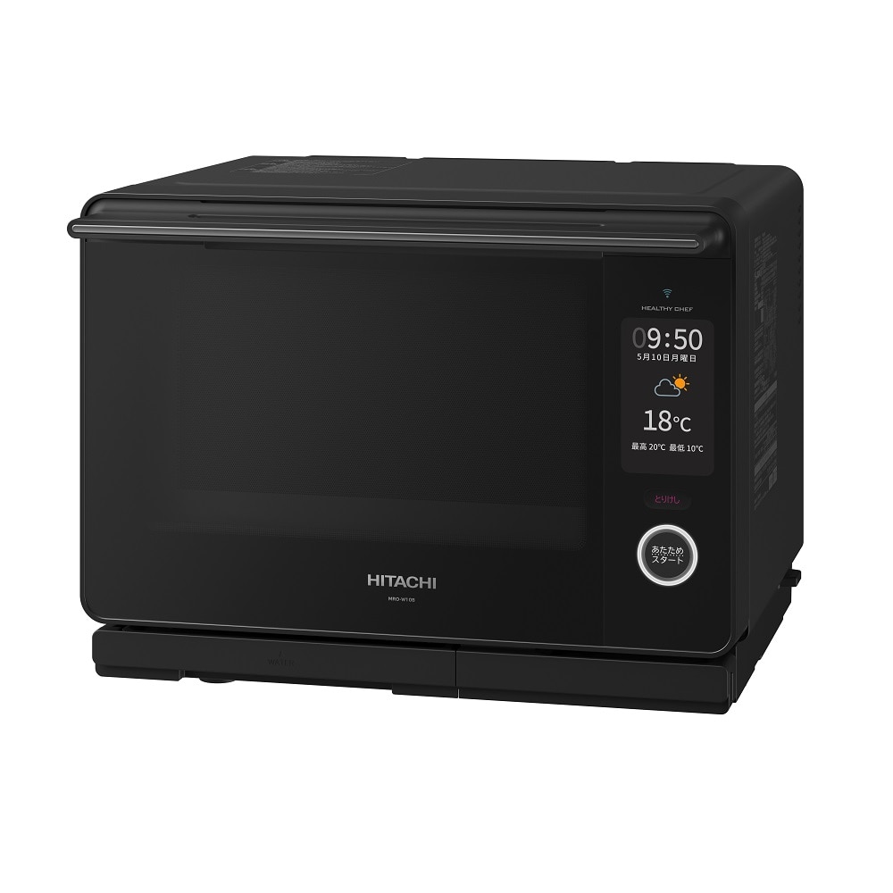 オーブンレンジ（過熱水蒸気 Wスキャン）MRO-W10B K(フロストブラック