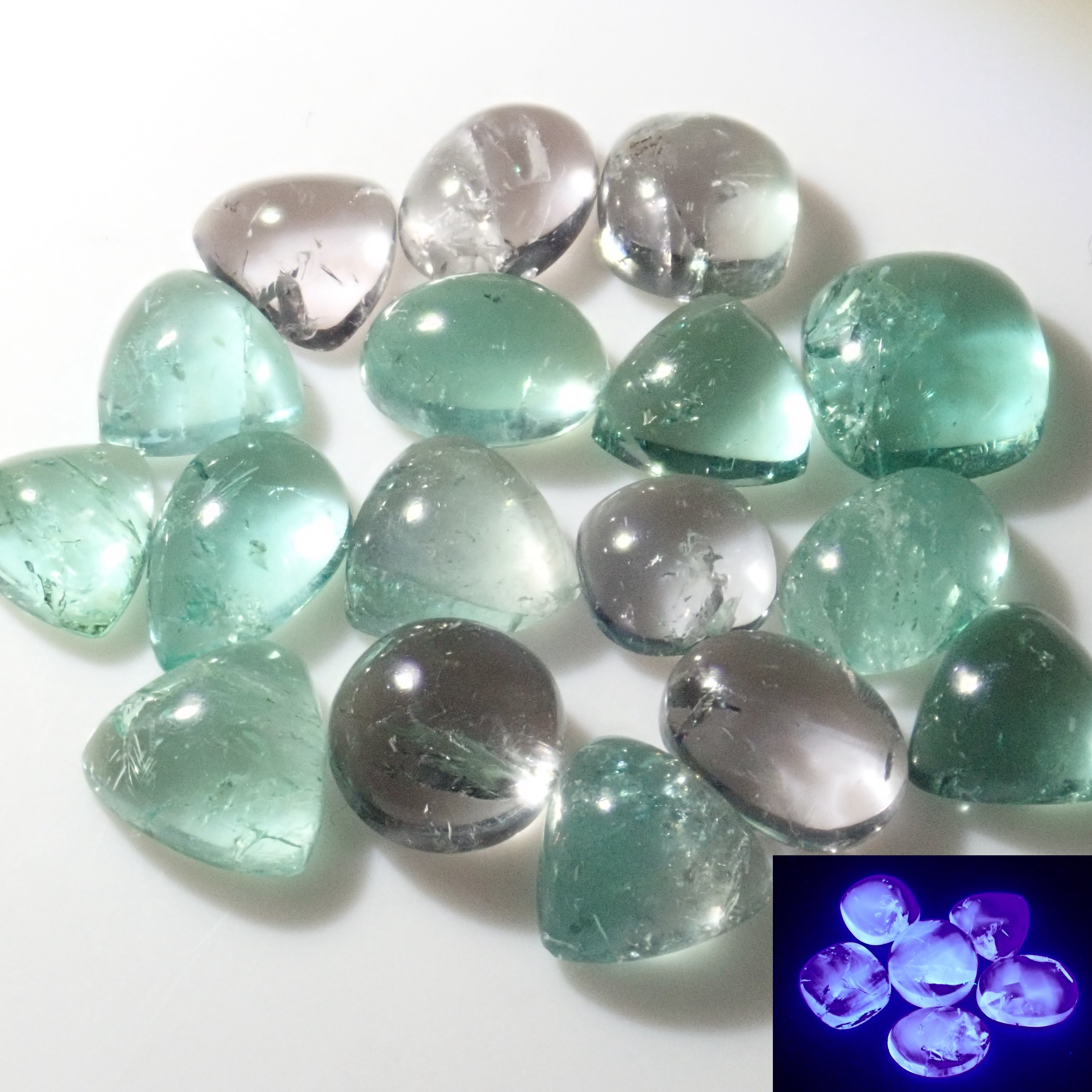 限定17石》イギリス・ロジャリー産フローライト1石ルース《複数購入