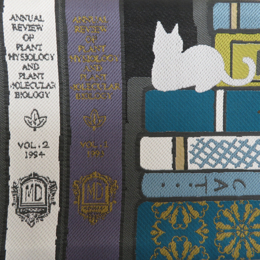 半幅帯 リバーシブル WA KKA NICO わっか ポリエステル 猫の古本屋 黒