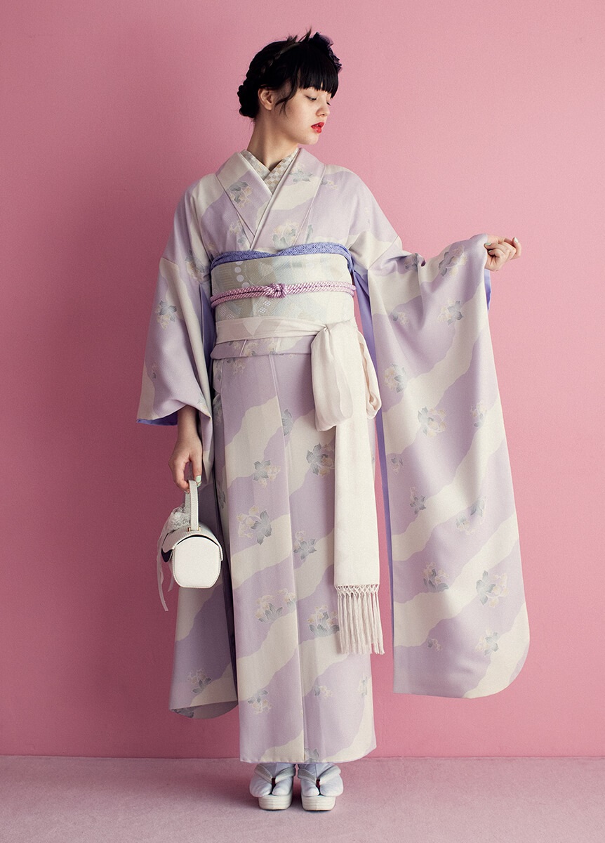 わたしの、ふりそで 「すずらん パープル」（お取り寄せ品） | 振袖
