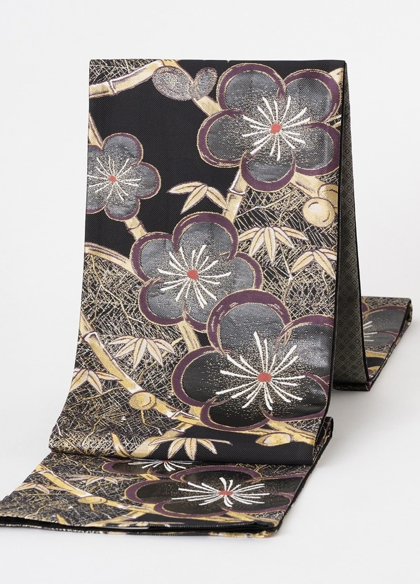 袋帯 松竹梅-黒-（ご予約受注品） | 振袖 | やまとオンラインストア