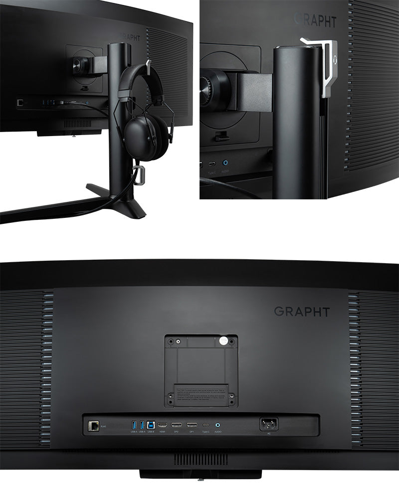 Team GRAPHT Gaming Monitor 49インチ超ウルトラワイド QD-OLED