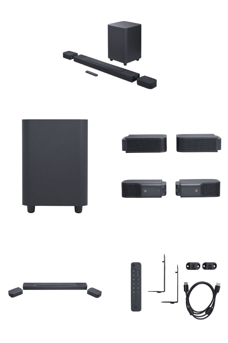 JBL BAR 1000 Bluetooth 5.0 ワイヤレス サラウンドシステム サウンド