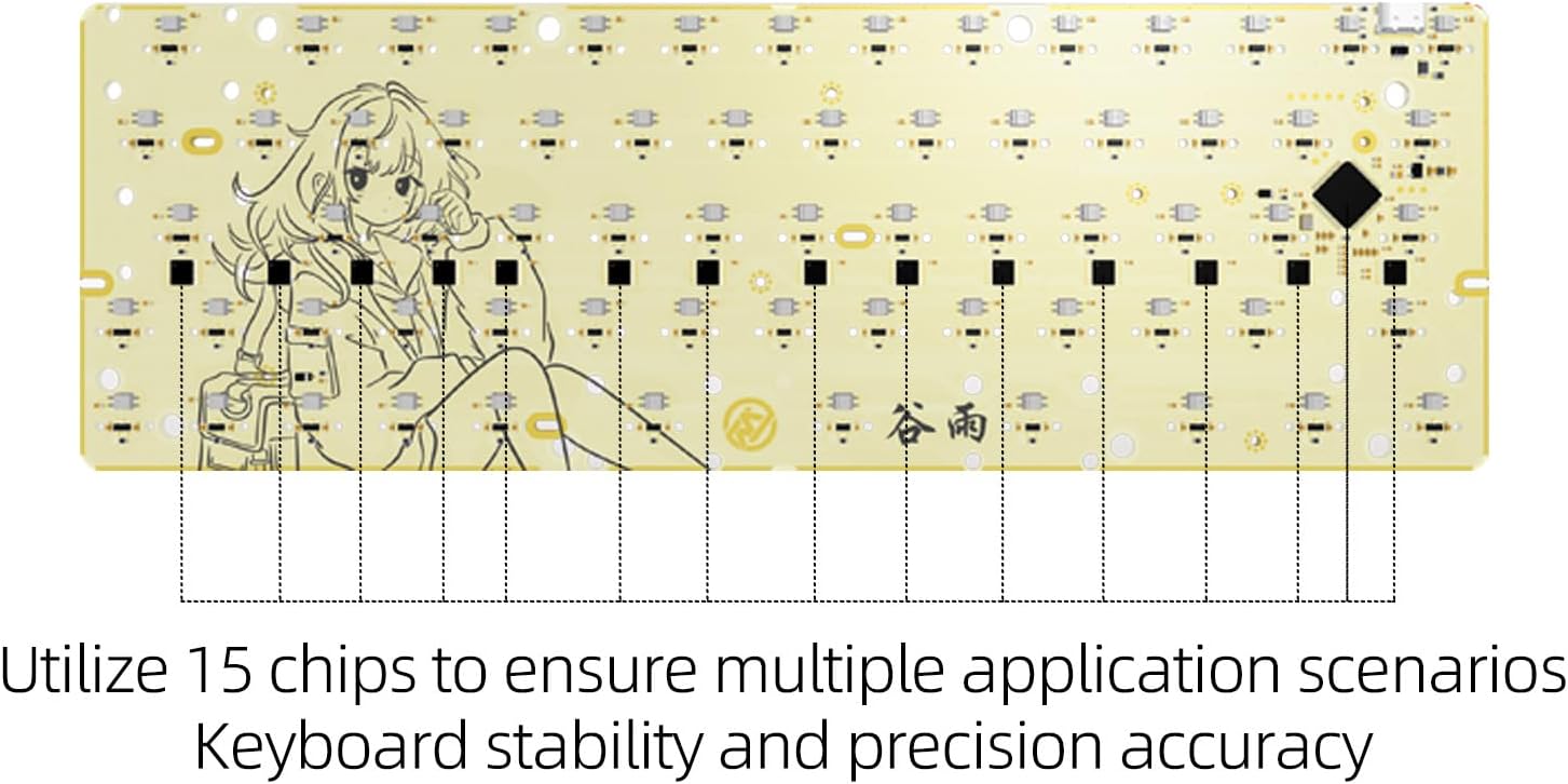 Sikakeyb Castle HM66 60% US配列 有線 8000Hz ラピッドトリガー対応
