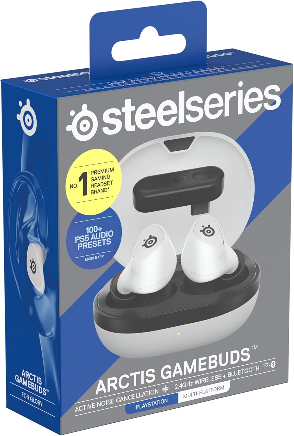 SteelSeries Arctis GameBuds(RE) 完全ワイヤレスイヤホン ゲーミング