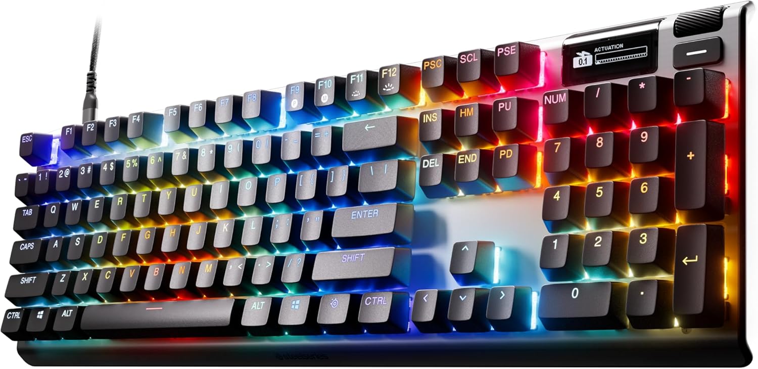 SteelSeries Apex Pro Gen 3 フルサイズ ゲーミングキーボード 日本語