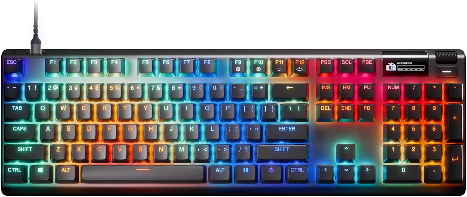 SteelSeries Apex Pro Gen 3 フルサイズ ゲーミングキーボード 日本語