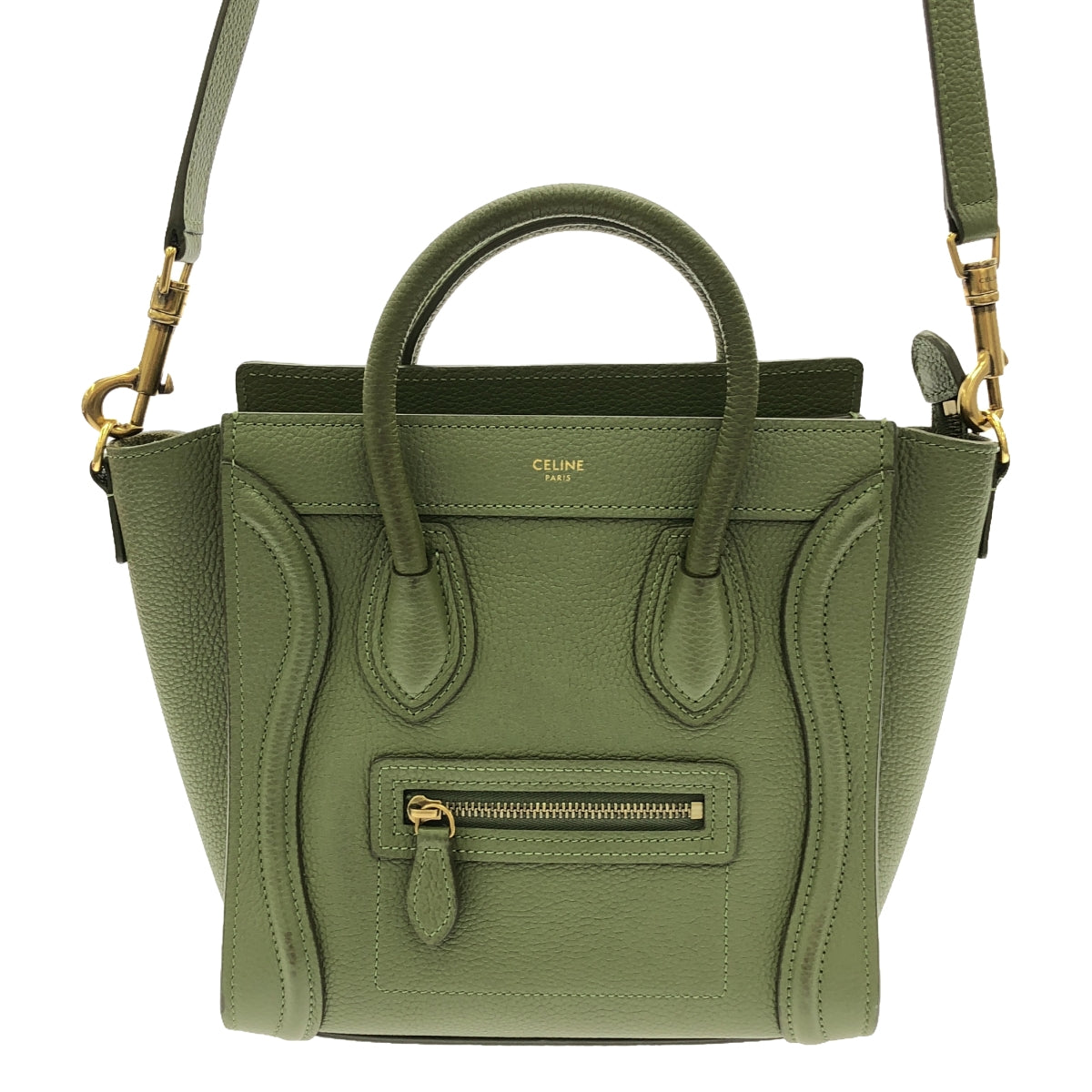 美品】 CELINE / セリーヌ | ナノ ラゲージ ハンドバッグ 15LK | ナノ