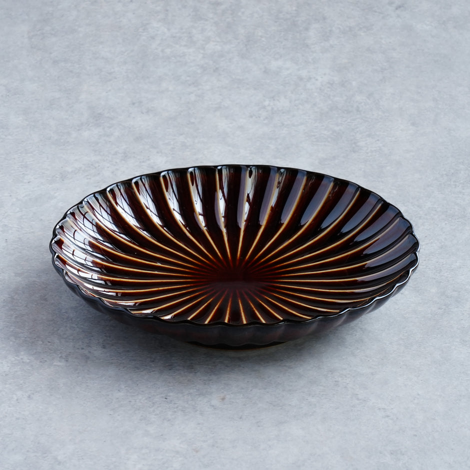 ぎやまん陶 楕円中皿 – カネコ小兵公式オンラインストア