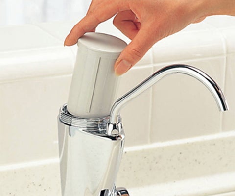 LIXIL・INAX カートリッジ内蔵型浄水器 交換用浄水カートリッジ（2個