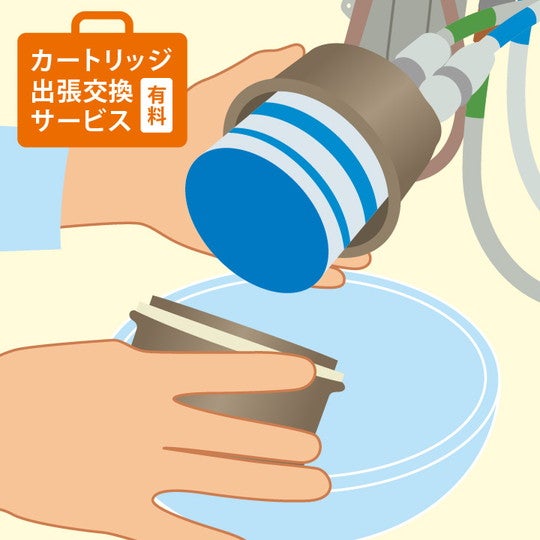 LIXIL・INAX ビルトイン型浄水器 交換用浄水カートリッジ [KS-42Y