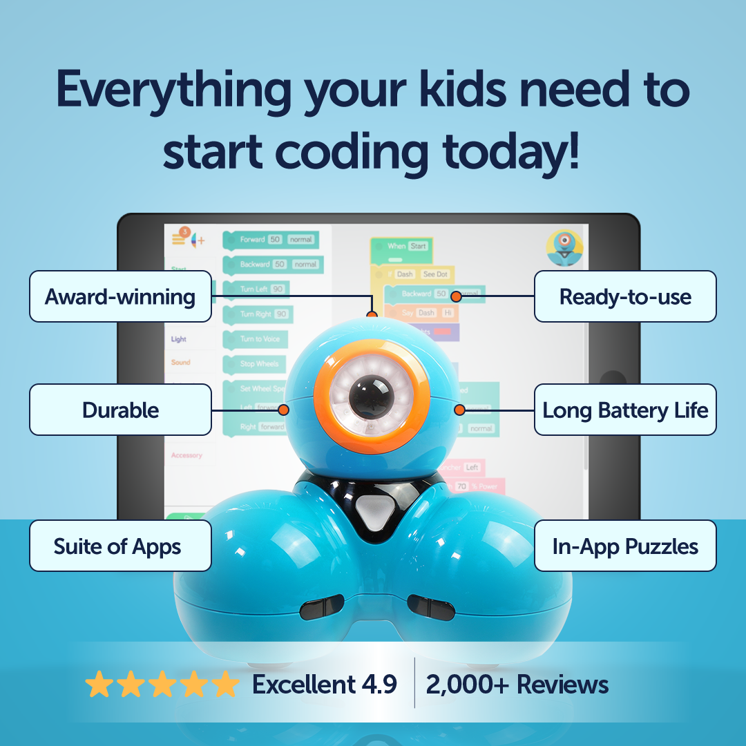 Dash Robot from Wonder Workshop – Moravia Education