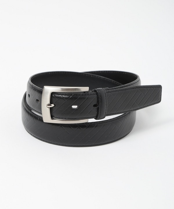 型押しオリジナルレザーベルト｜メンズファッション通販 MEN'S BIGI