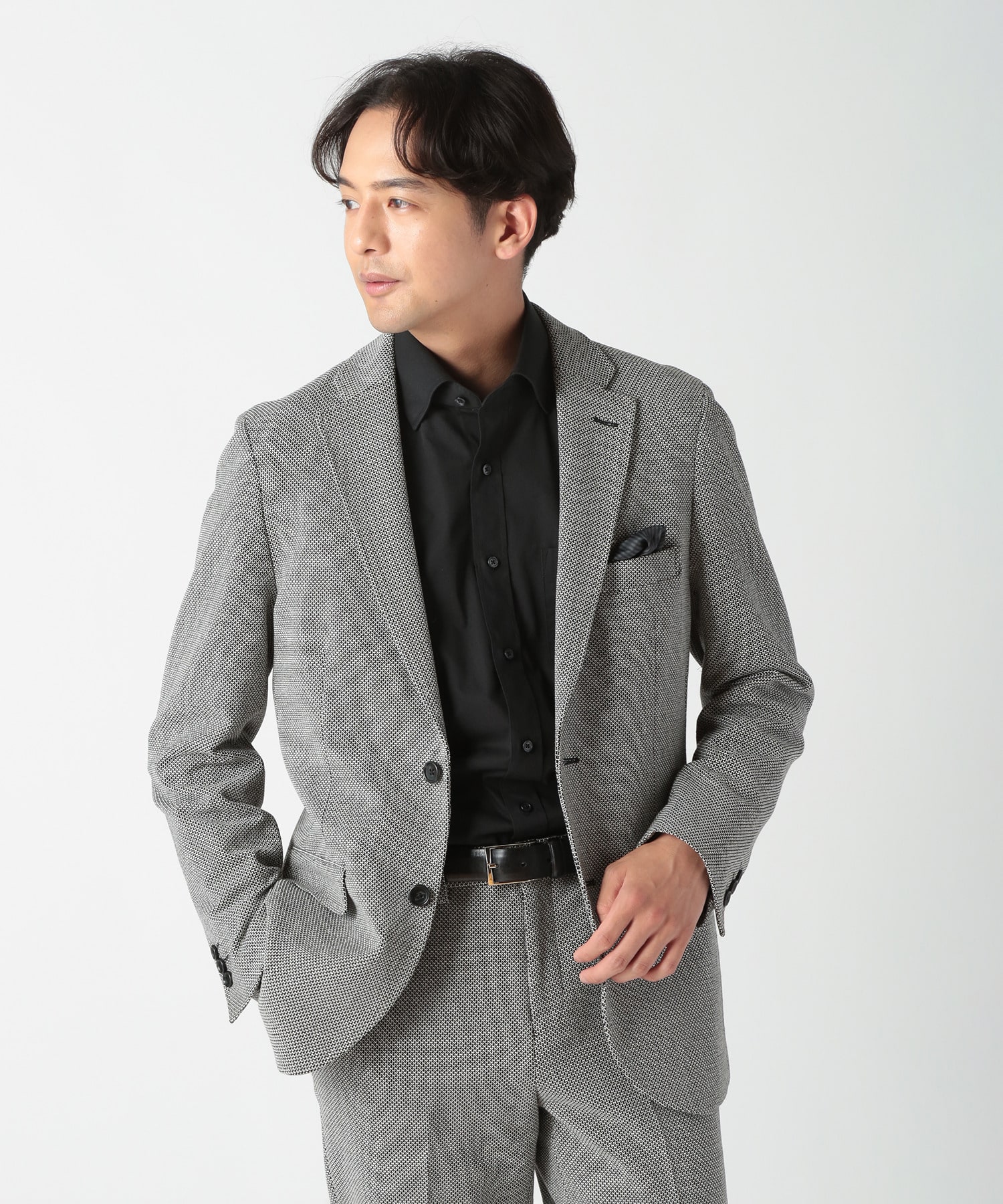TRドビーストレッチジャケット（セットアップ対応）｜メンズ