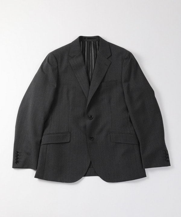 ヘリンボーンストライプスーツセットアップ｜メンズファッション通販