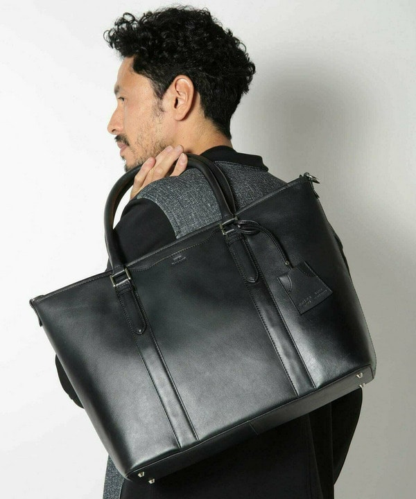 SEEKER/シーカー】別注ムラレザー2wayトート&ショルダーバッグ