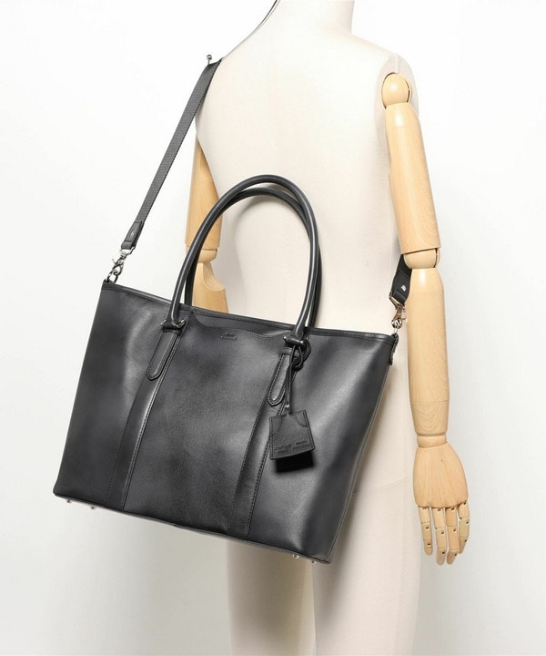 SEEKER/シーカー】別注ムラレザー2WAYトートバッグ｜メンズ