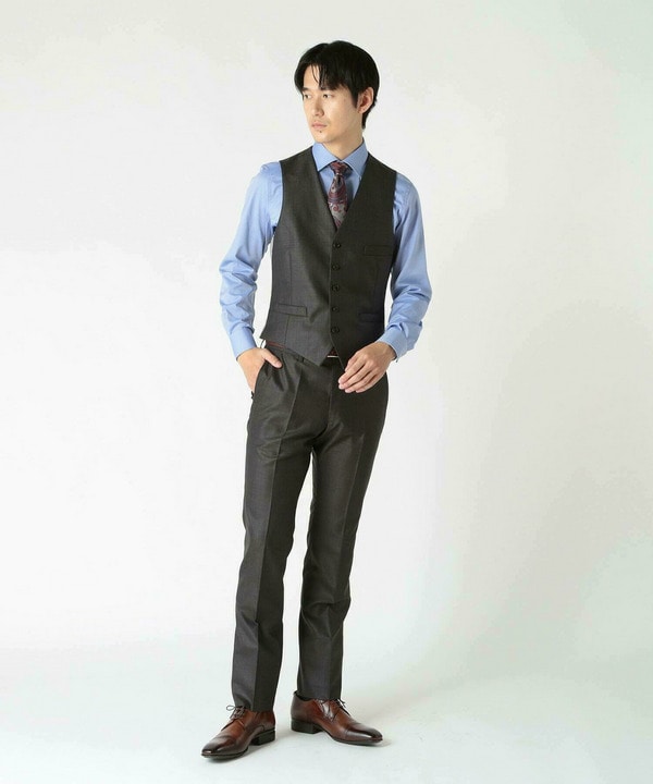 NARROWシャドー杢グレンチェックスーツ｜メンズファッション通販 MEN'S