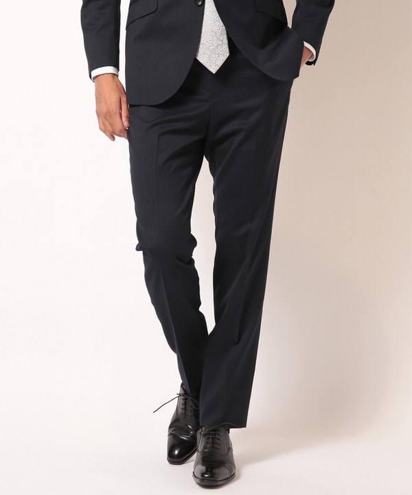 シェブロンジャカードスーツセットアップ＜同素材ベストあり＞｜メンズ