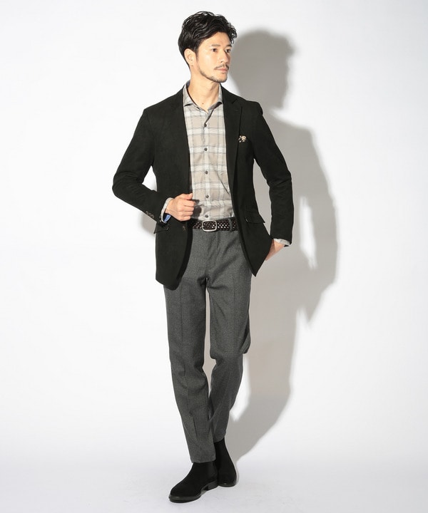 フェイクスエードテーラードジャケット｜メンズファッション通販 MEN'S