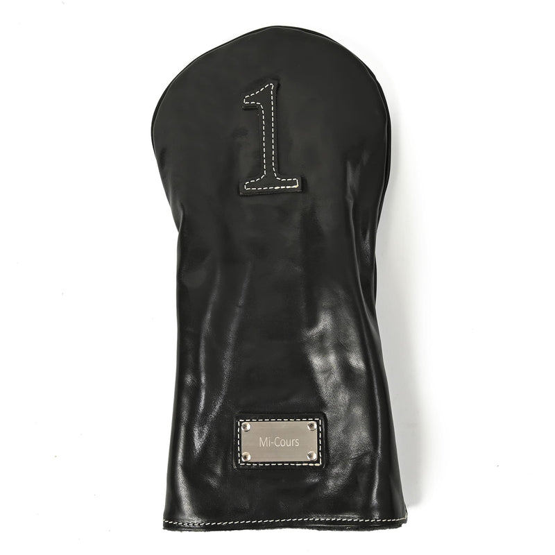 イタリアンレザー・ドライバー用ゴルフヘッドカバー – Mi-Cours ミクール