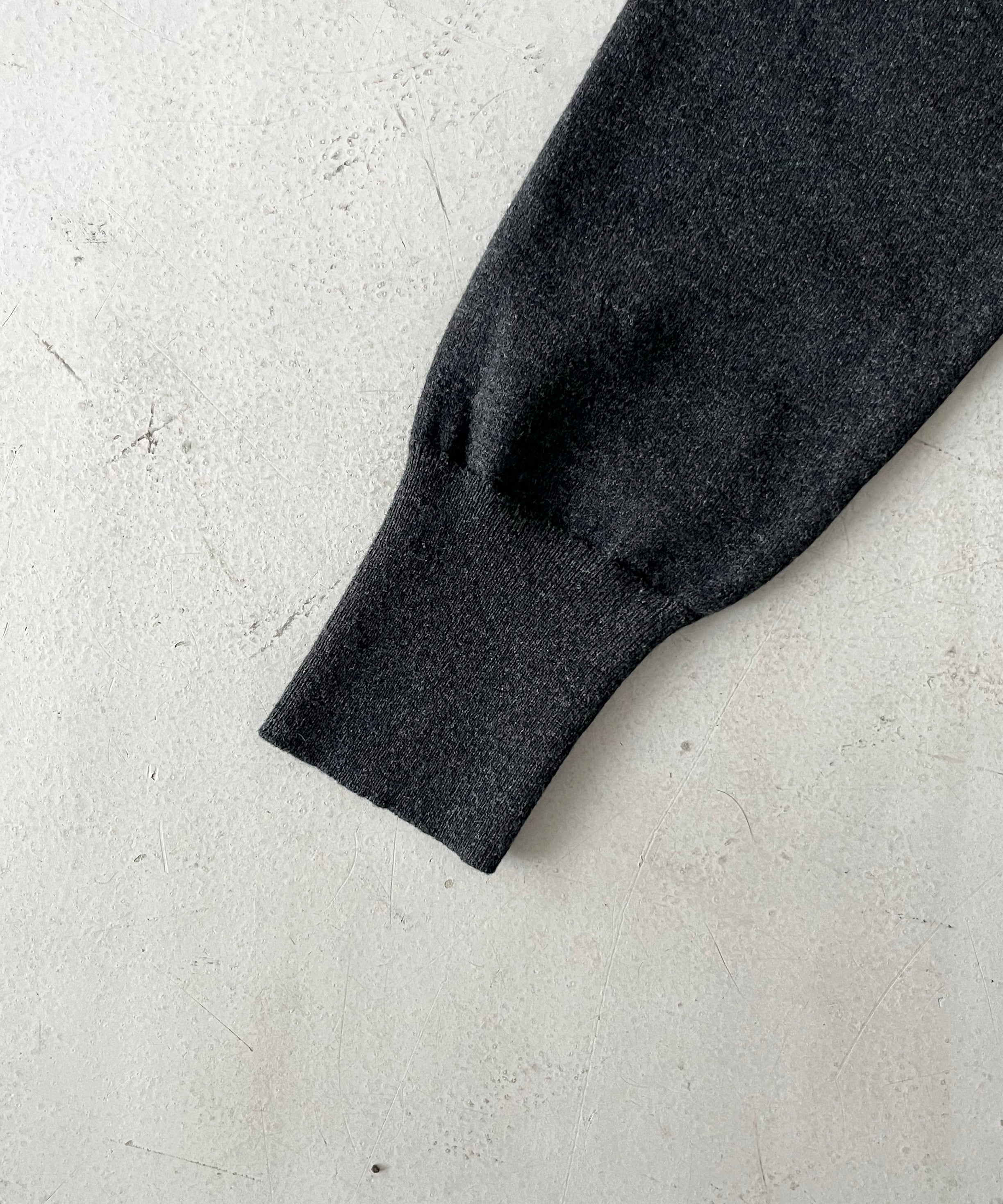 AURALEE【オーラリー】High twist wool knit v-neck p/o 