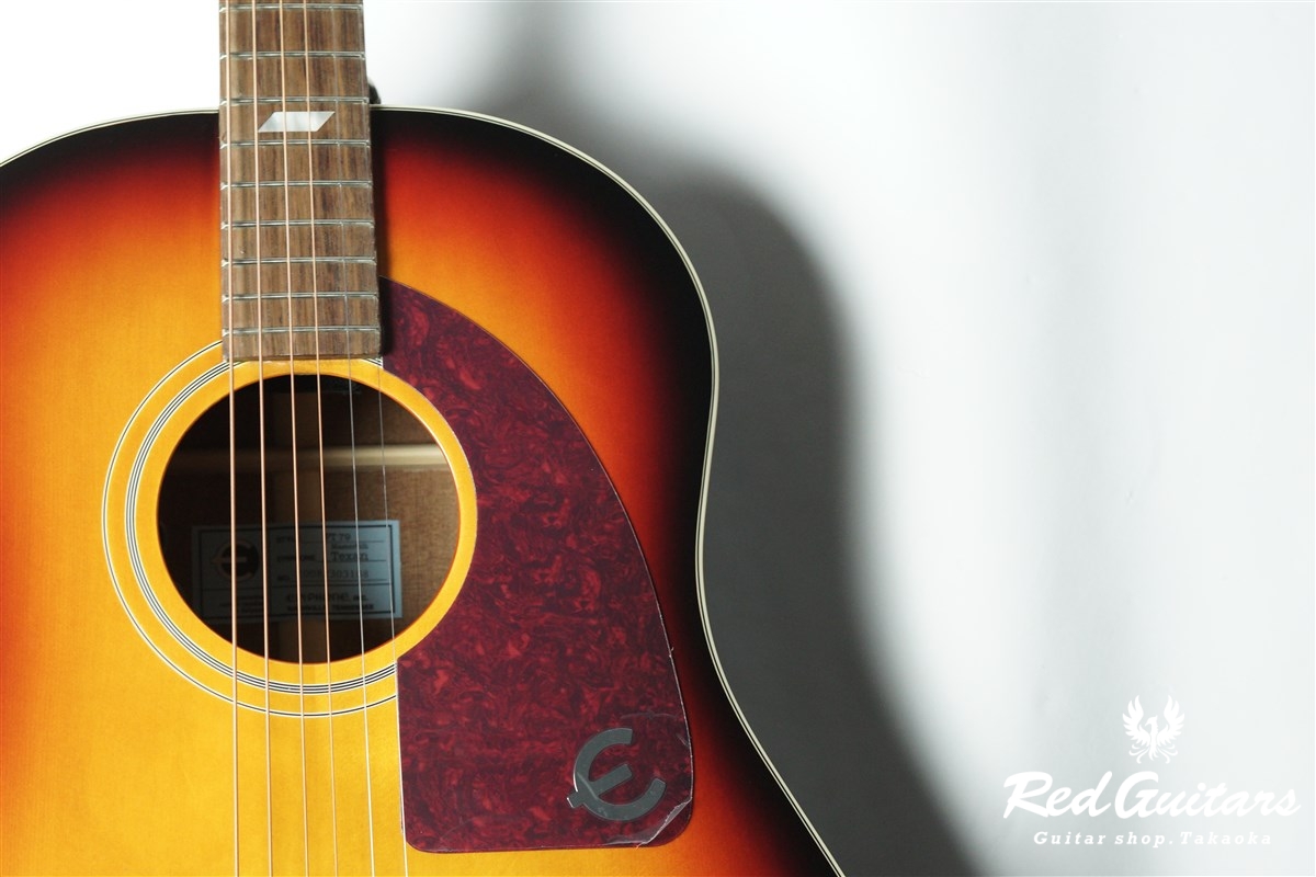 Epiphone Masterbilt Texan - Faded Cherry Aged | Red Guitars Online
