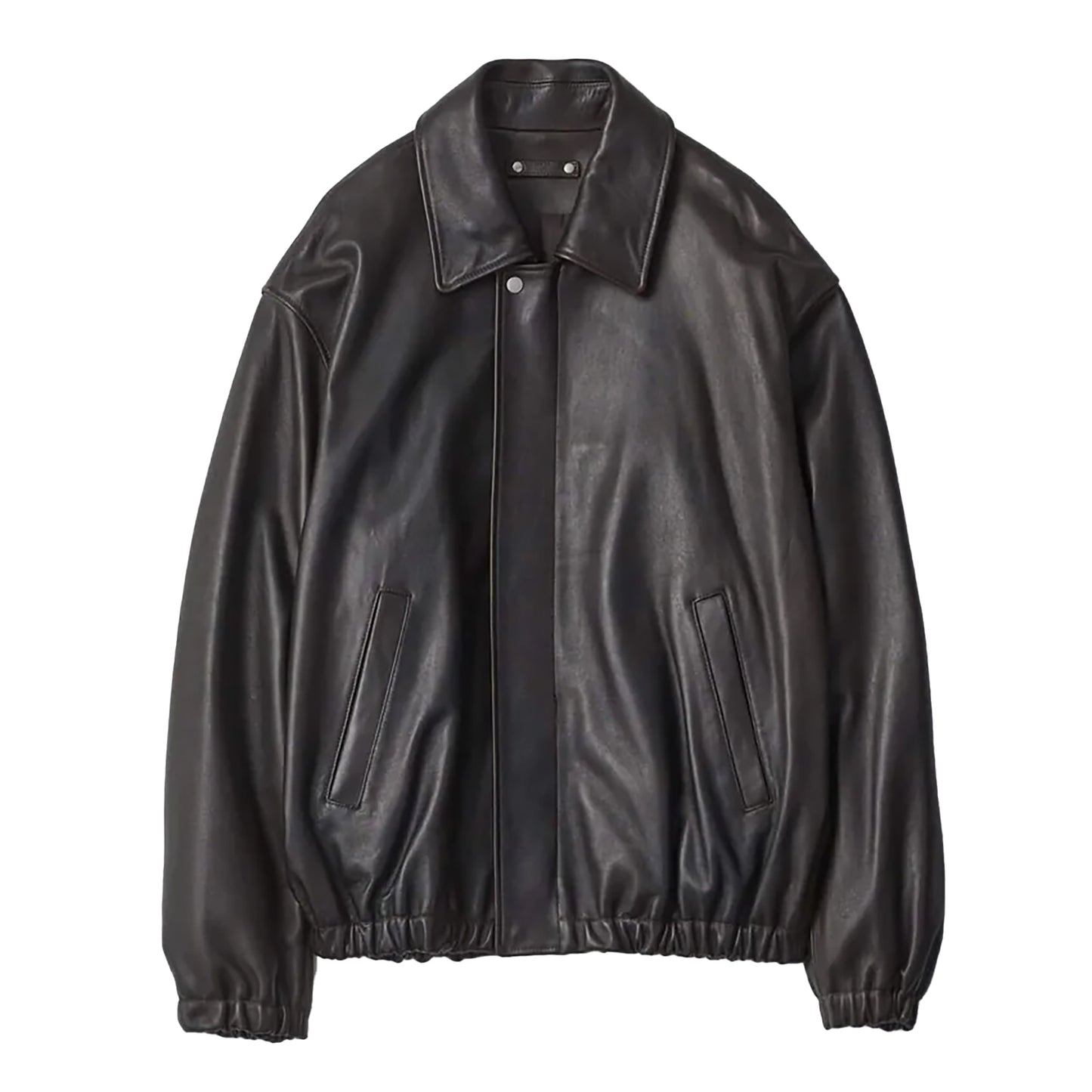 LEATHER ZIP SHORT JACKET – OBLIGE