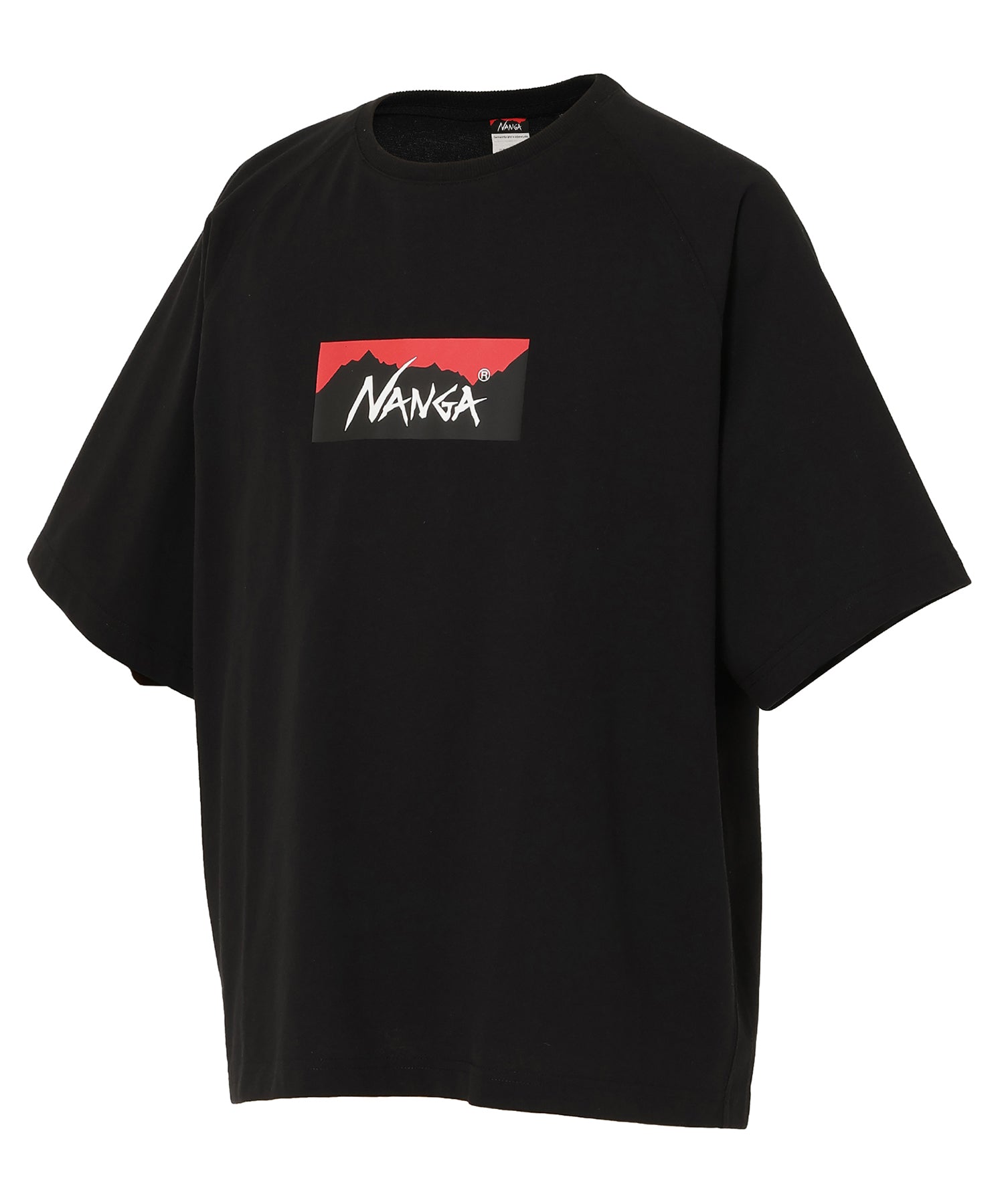 エコハイブリッド ボックスロゴ ルーズフィット Tシャツ – NANGA
