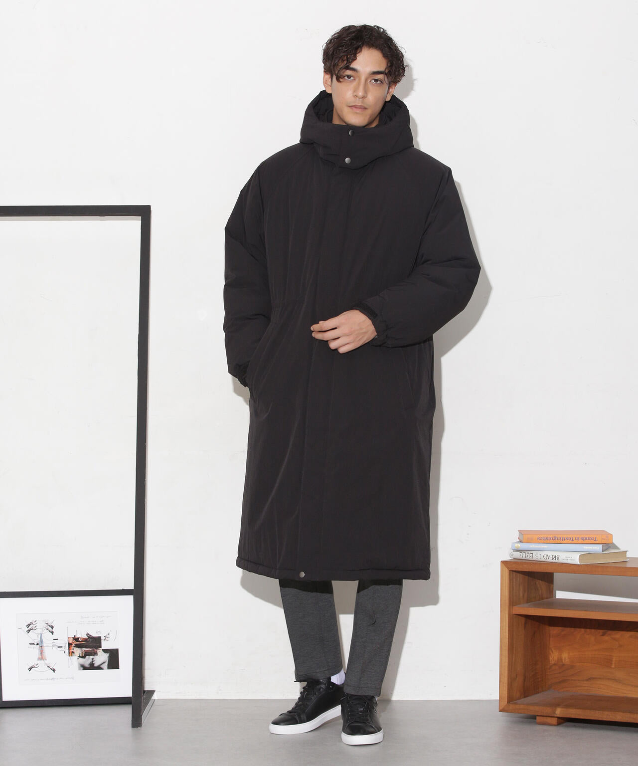 CLIMASHIELD｣別注フーデッドロングコート