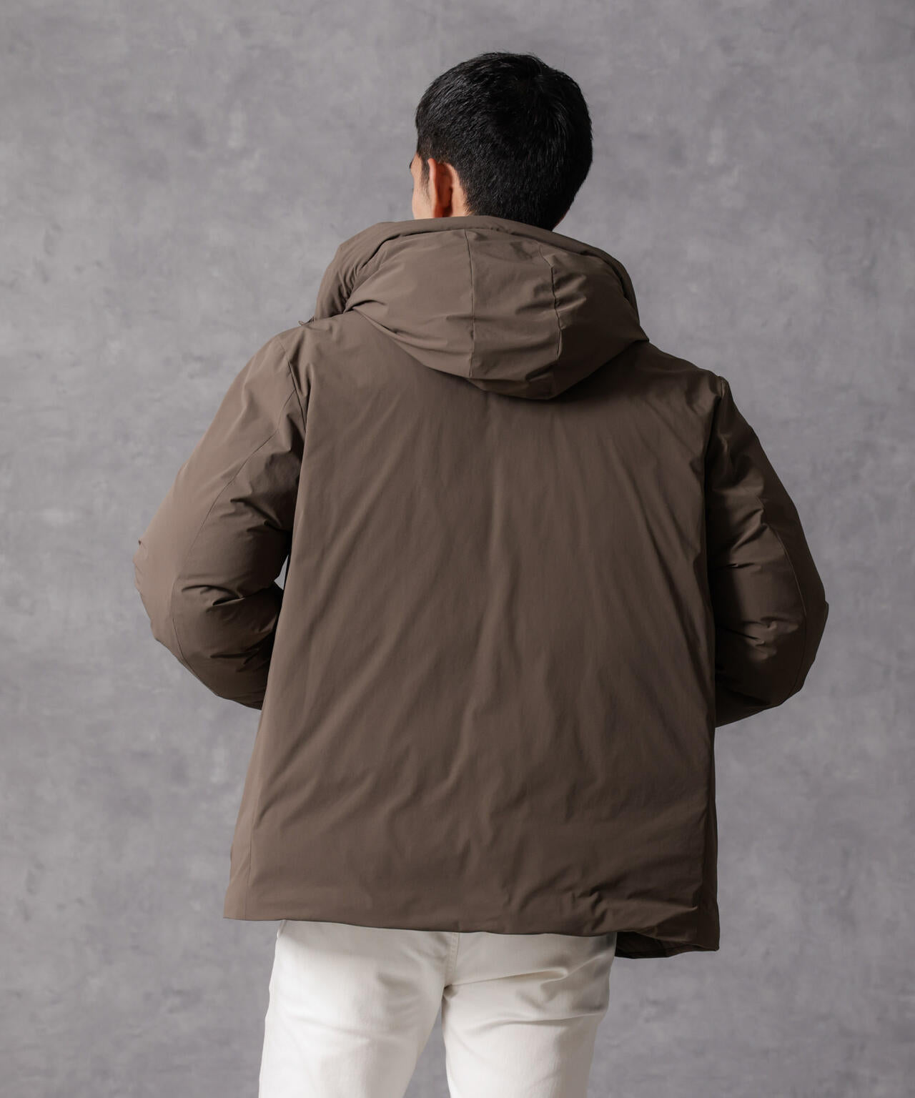 西川ダウン(R)」スポーティー フード ダウン