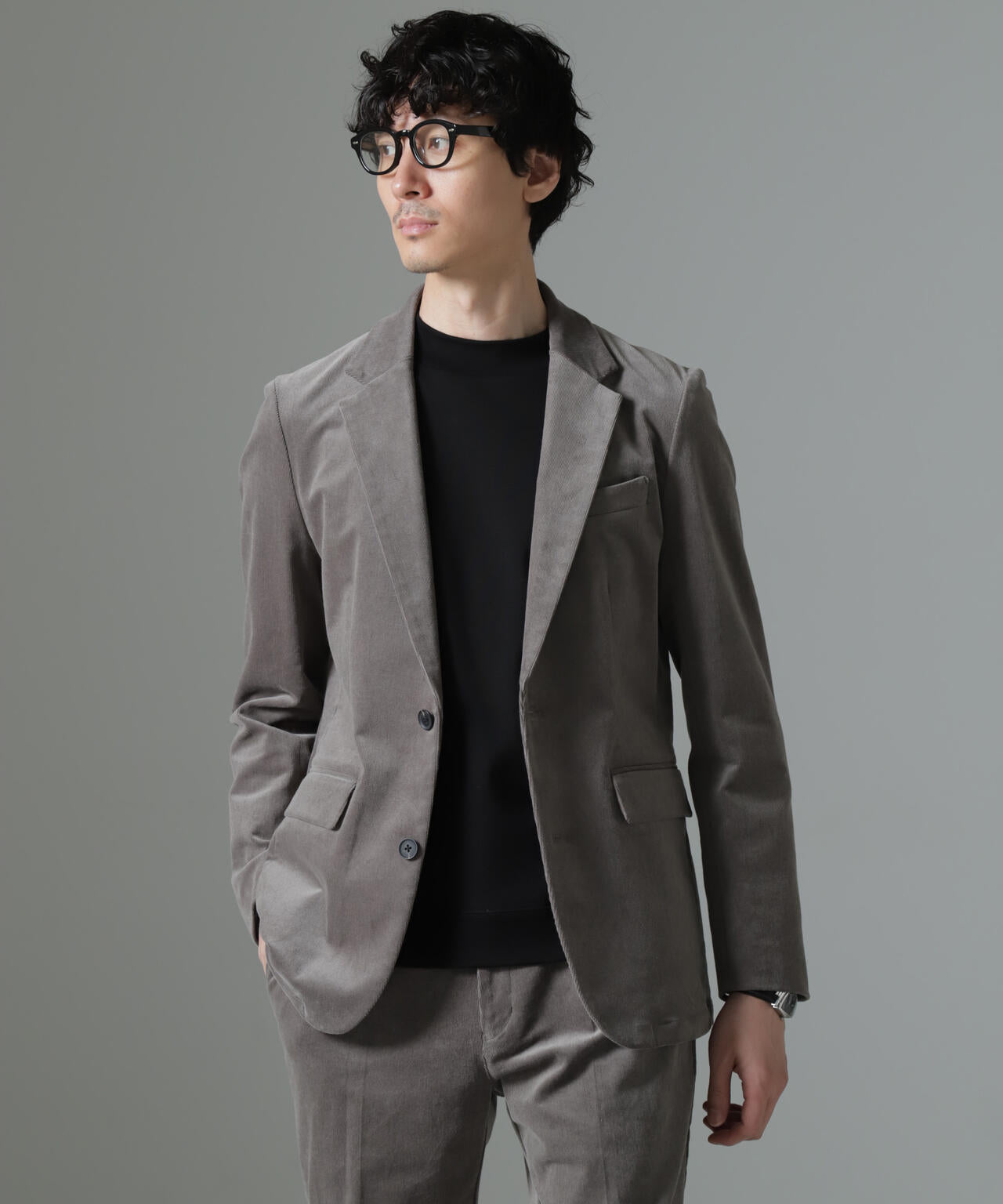 Damerino｣ コットン コーデュロイ ストレッチ セットアップ