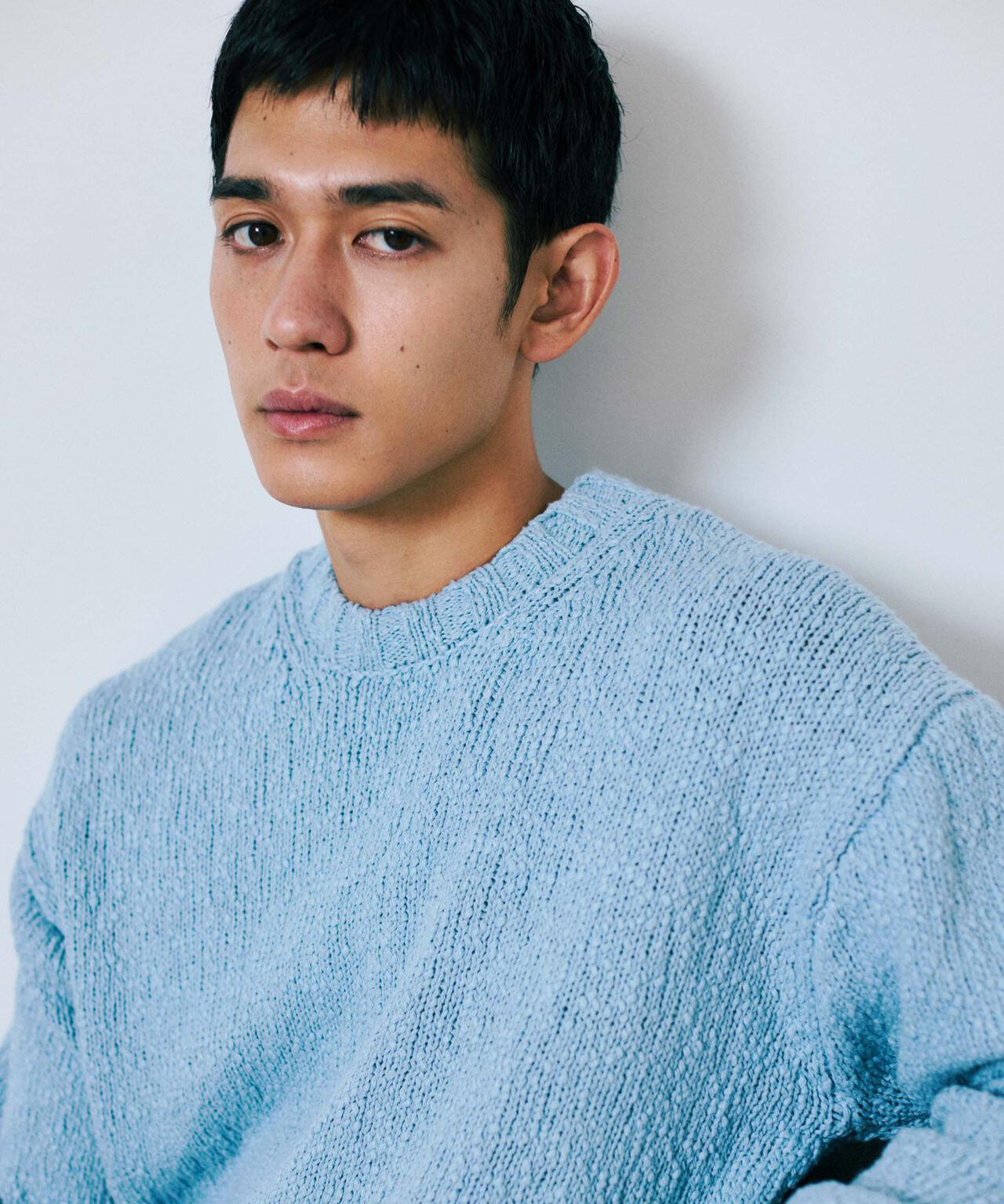 SRUB LILYYARN クルーネックニット