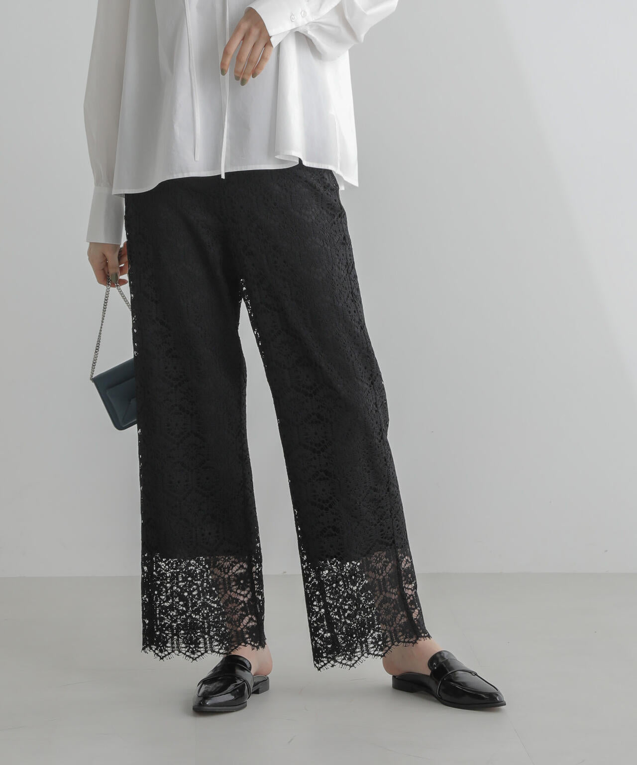 クロシェ タイル レース パンツ ( セットアップ 可 )