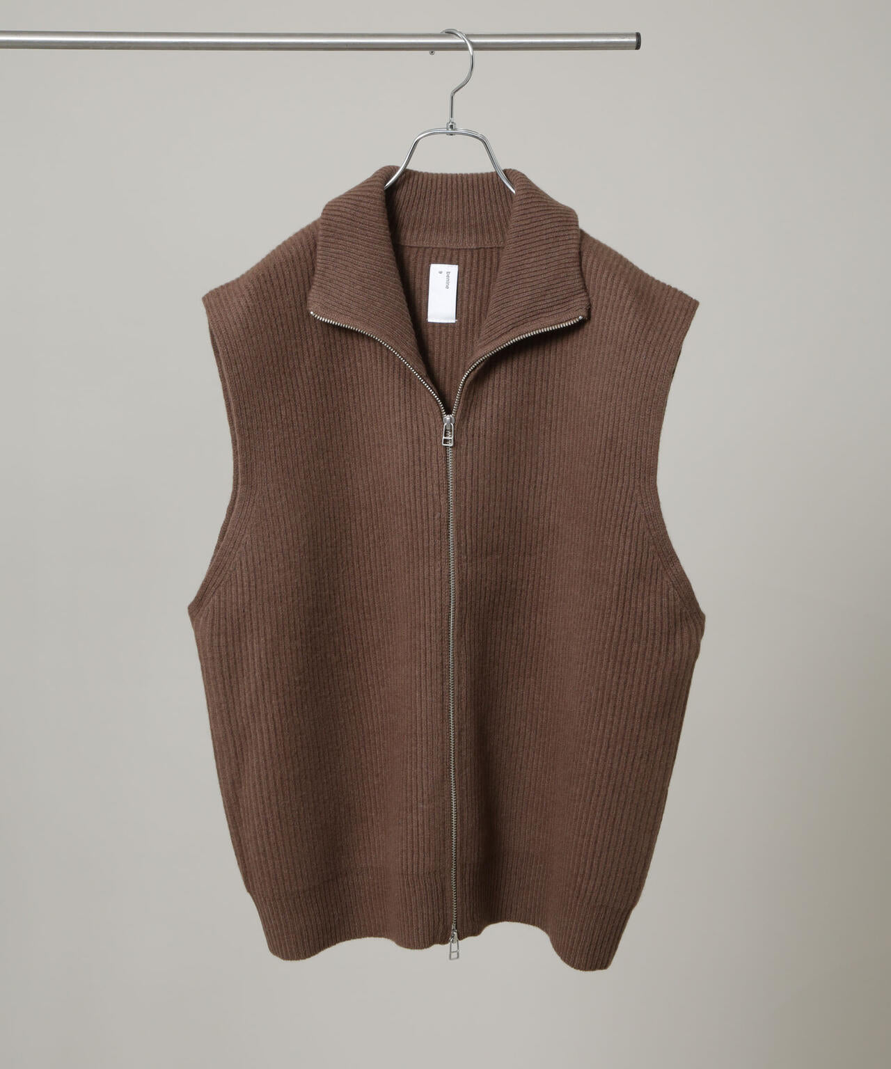 benine 9/メリノウール ドライバーズニットベスト