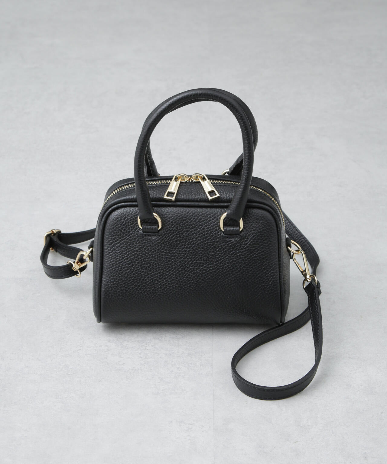 AULENTTI / 2WAY レザー ボストンバッグ