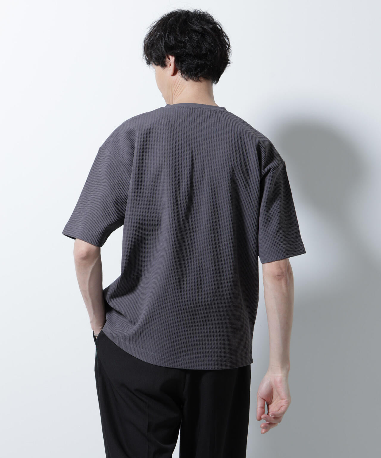 ドライソフトワッフル Tシャツ 半袖