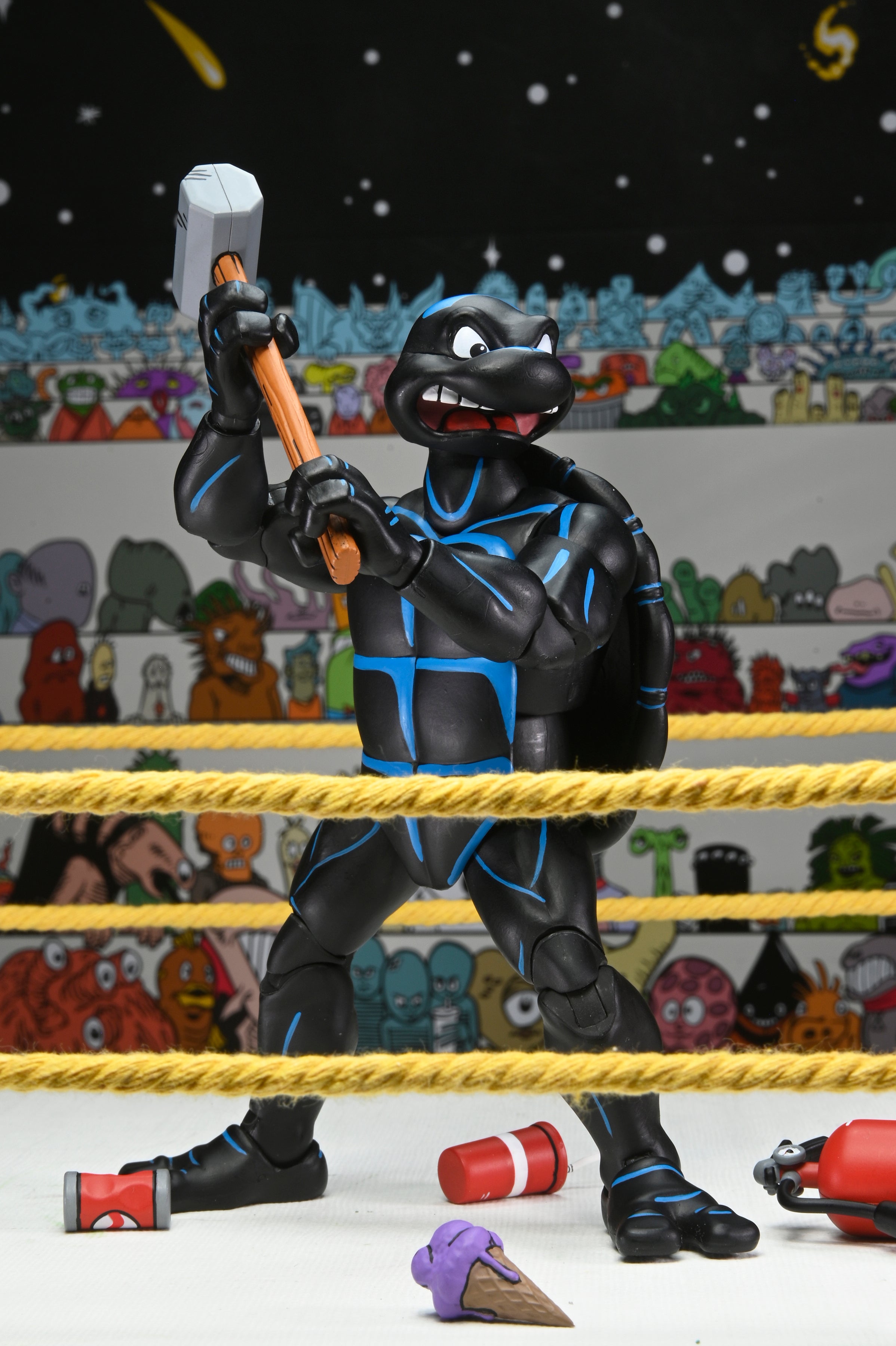 Teenage Mutant Ninja Turtles (Archie Comics) - Stump Wrestling