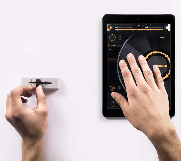 Mixfader, the first portable crossfader