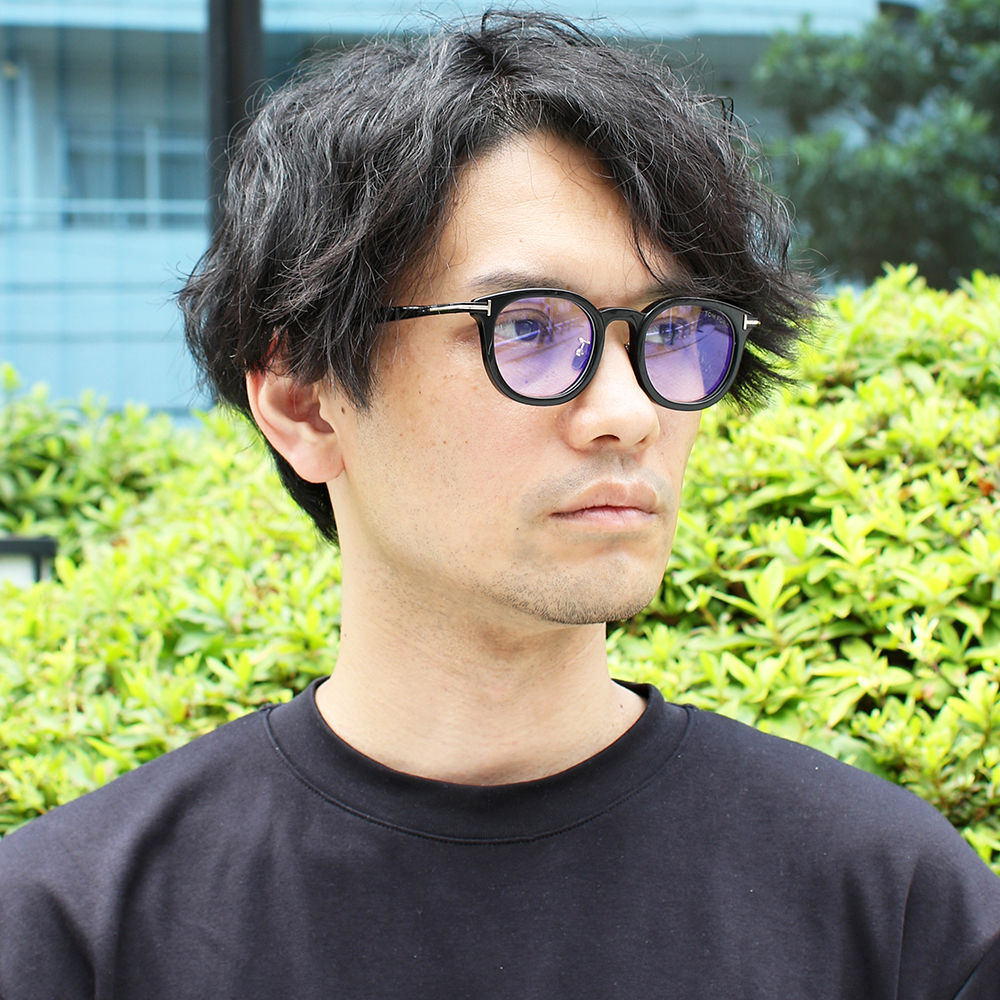 TOM FORD メガネ | 【TOM FORD】 TF6009-D-B 001（ブラック） ブルー