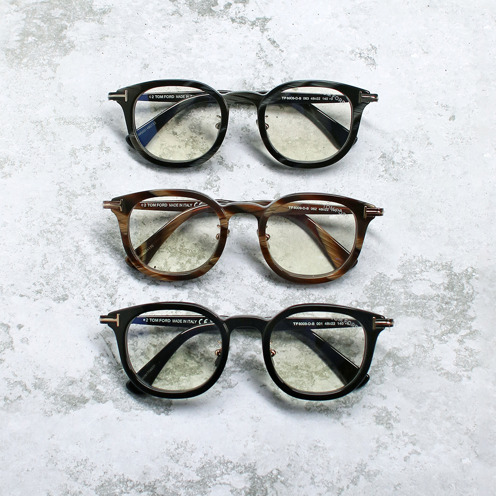 TOM FORD メガネ | 【TOM FORD】 TF6009-D-B 001（ブラック） ブルー