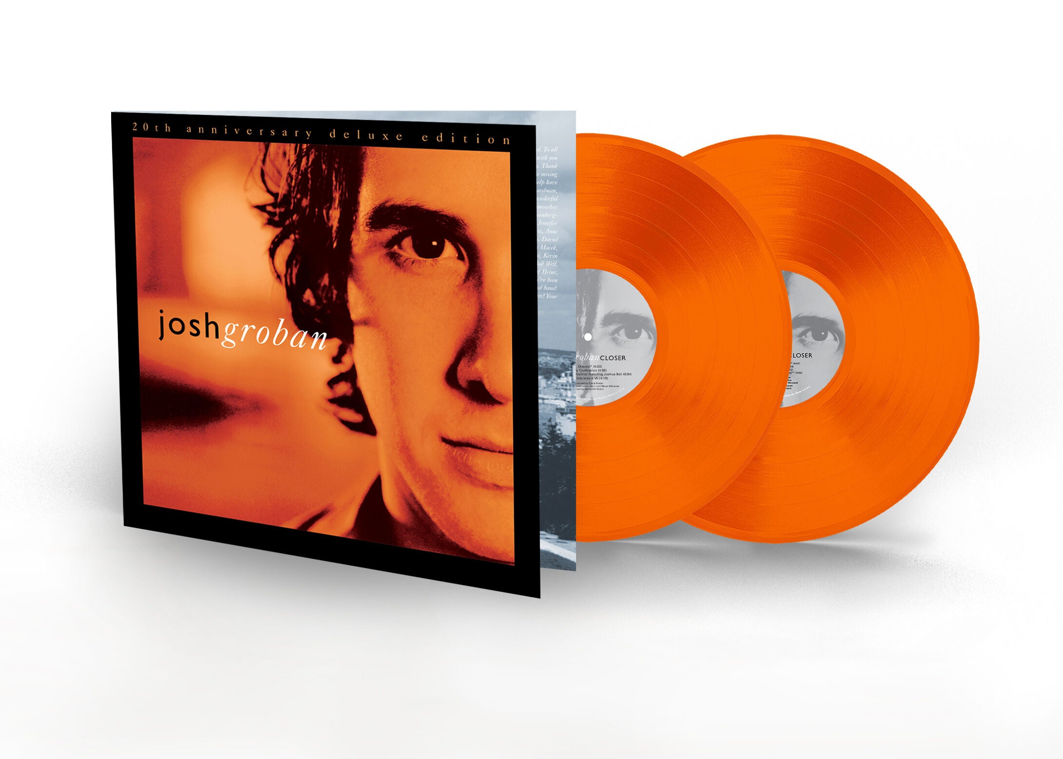 Closer (20th Anniversary Deluxe Edition) (2LP, Orange Vinyl) – Rhino