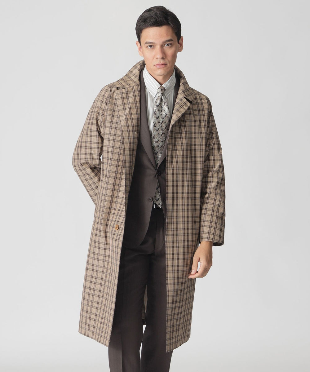 数量限定】「COLLECTION LINE」チェック柄 ベルテッドバルマカーン