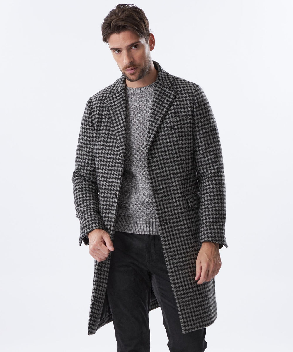 千鳥ジャカードチェスターコート(コート)｜EPOCA UOMO(エポカ ウォモ
